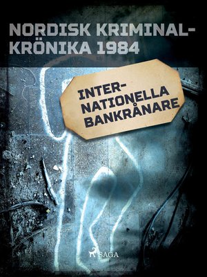 cover image of Internationella bankrånare